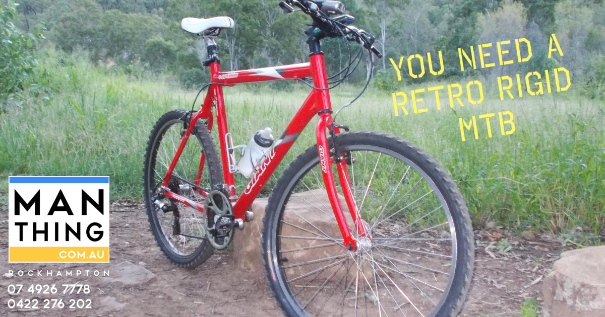 Newly restored 2006 Giant Upland fully rigid hardtail mountain bike.
