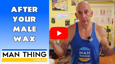 Male Waxing After Care