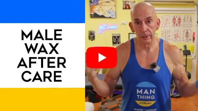 Male Waxing After Care