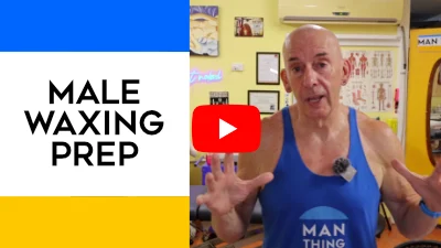 Male Waxing Preparation