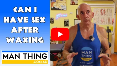 Can I have sex after Manzilian waxing
