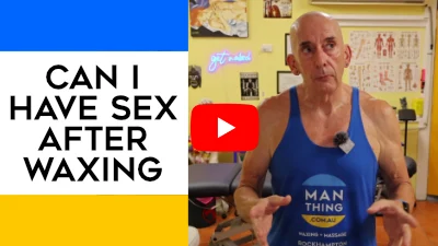 Can I have sex after Manzilian waxing