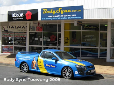 Body Sync Toowong billboard 2006