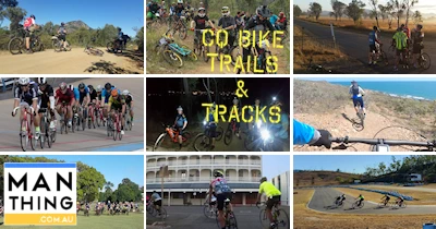 Cycling tracks, velodromes and mountain bike parks in Central Queensland