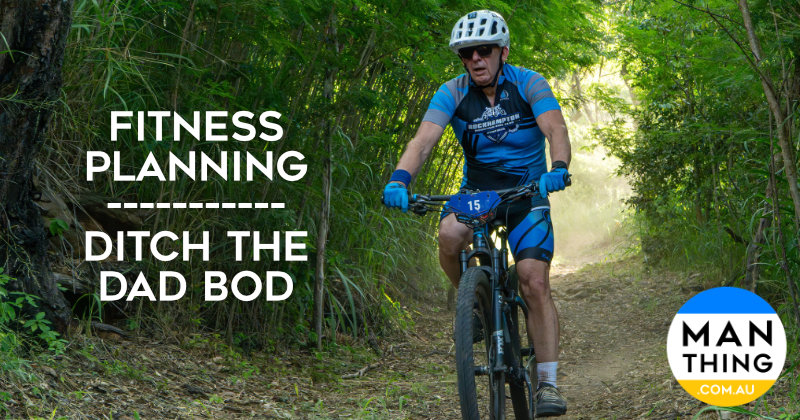 A bike rider demonstrates his high degree of physical fitness and skill