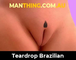 Ladies' Teardrop Brazilian Wax at Man Thing Rockhampton