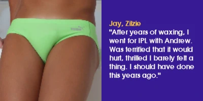 Review from client who changed from waxing to laser Emu Park Zilzie